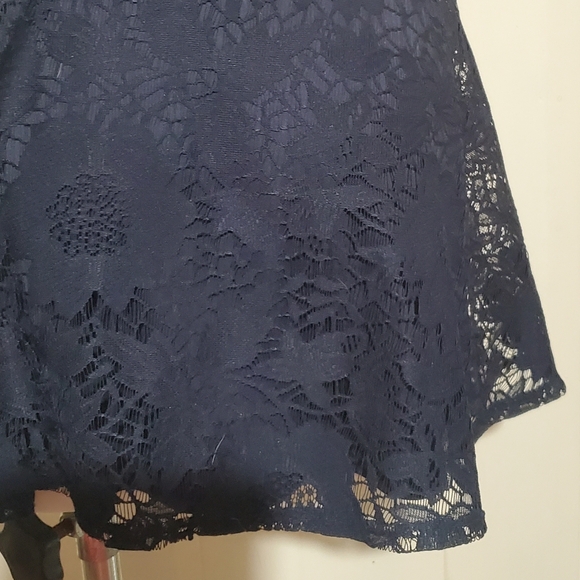 Aeropostale Blue Sleeveless A-line Mini Dress - Picture 8 of 8